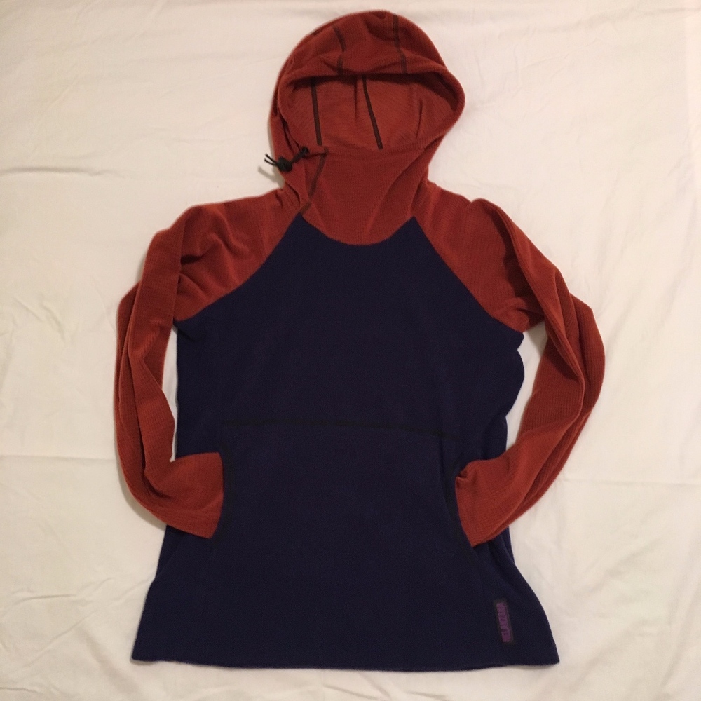 Melanzana Women's Micro Grid Hoodie - NWT